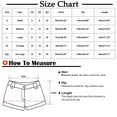 thumbnail image 3 of SnZhen Shorts for Women Loose Fit Women's Summer Solid Color Lace High Waisted Double Layered Hem Casual Shorts, 3 of 5