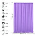 thumbnail image 3 of Gymchoice Wedding Stage Decorations Backdrop Party Drapes, ElasticOutdoor Drapery for Wedding Decoration Stage Background Cloth Gauze Curtain, 3 of 7