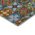 thumbnail image 4 of Addison Rugs Mayfield Washable Kitchen Spanish Tiles Kaleidoscope Rectangle Rug, 10' x 14', 4 of 6