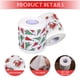 thumbnail image 2 of ULTNICE 5 rollos de papel higiénico con patrón navideño, rollos de papel tisú para cena de baño de Papá Noel, servilletas desechables, 2 of 7