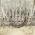 thumbnail image 6 of Necvior Quartz Crystal Crown for Head Accessory Handmade for Head Hoop Crescent Decorated Luxury Headpiece Gothic Baroque Headwe, 6 of 6