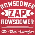 thumbnail image 3 of CafePress - Zap Rowsdower Contender Logo T Shirt - Men's Classic Graphic Cotton T-Shirt, 3 of 4