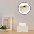 thumbnail image 3 of Miangastore Facial Tissue Holder Concise Design 1Set 7.7X4.9In, 3 of 8