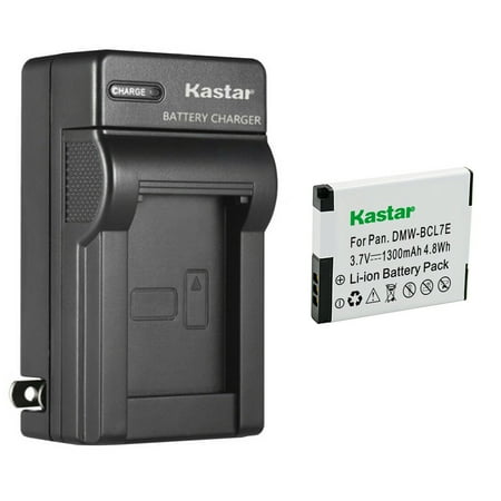 Kastar 1-Pack Battery and AC Wall Charger Replacement for Panasonic DMW-BCL7 DMW-BCL7E Battery DMW-BTC11 Charger Panasonic Lumix DMC-SZ3 Lumix DMC-SZ8 Lumix DMC-SZ9 Lumix DMC-SZ10 Camera