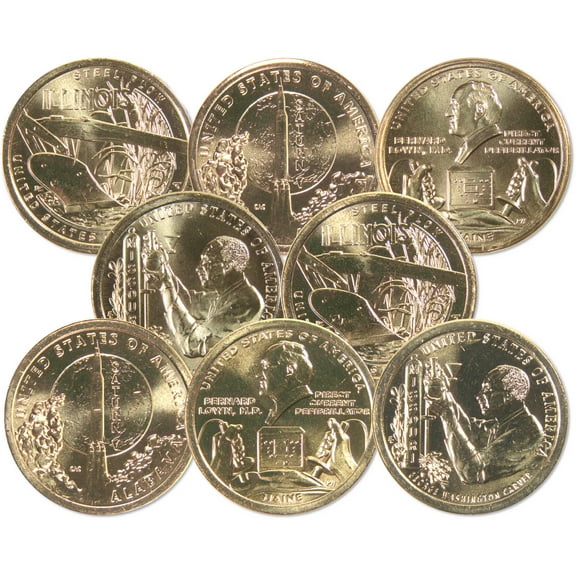 2024 P&D American Innovation Dollar 8 Coin Set Uncirculated