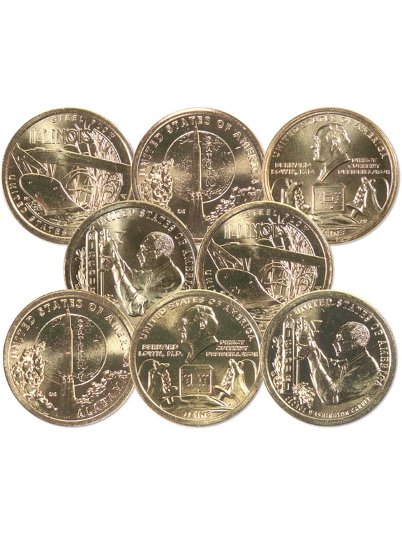 2024 P&D American Innovation Dollar 8 Coin Set Uncirculated