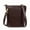 Chocolate, variant on Scully Italia Mara Leather Crossbody Handbag, Chocolate