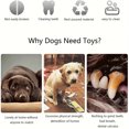 thumbnail image 5 of FNNMNNR Cute Plush Pet Toy for Dogs & Cats - Durable  Bite-Resistant Cartoon Animal Design with Embroidery Detail - Striped Duck  Pig  Elephant Shapes, 5 of 5
