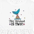 thumbnail image 4 of Inktastic Mermaid 2nd Birthday 2 Year Old Girls Toddler Dress, 4 of 5