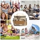 thumbnail image 3 of Fiambrera para hombres y mujeres, bolsas de almuerzo aisladas de doble grosor para adultos, bolsa de Meterk Negro&blanco&gris, 3 of 7