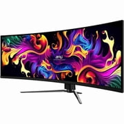 MSI 49 240 Hz QD-OLED DQHD Gaming Monitor Adaptive Sync 5120 x 1440 MPG 491CQPX QD-OLED