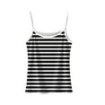 thumbnail image 6 of Ltctricy Camisole Tops for Women Summer Spaghetti Strap Scoop Neck Striped Slim Tank Tops Soft Casual Sleeveless T Shirts, 6 of 6