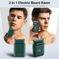 thumbnail image 2 of Rasoir Électrique pour Barbe Rasoir à Grille Électrique Rasoir Polyvalent USB Rechargeable Sans Fil Rasage Humide et à Sec pour, 2 of 8