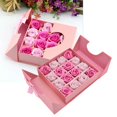 thumbnail image 1 of Flor de rosa de jabón 16 piezas de rosas de jabón de color degradado flores de rosas artificiales para decoración de regalos de Navidad cumpleaños y bodas ANGGREK Otros, 1 of 8