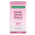 thumbnail image 4 of (2 pack) Nature's Bounty Optimal Solutions Hair, Skin & Nail Vitamin Caplets with Biotin 3000 mcg, 60 Ct, 4 of 10