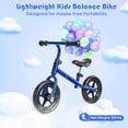 thumbnail image 5 of Costway Kids Balance Bike No Pedal Training Bicycle w/ Adjustable Handlebar & Seat Blue, 5 of 10