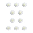 thumbnail image 3 of Injueey Flores de papel Decoraciones florales para fondo decorativo de pared Flor de boda para decoración de fiesta de aniversario Blanco Blanco Leche 25cm 10piezas, 3 of 6