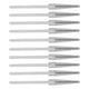 thumbnail image 4 of Fresas de mandril dental, 10 piezas, mandril de disco dental, varilla de mandril de disco dental, vástago de pulido dental, rendimiento confiable, 4 of 14