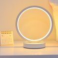 thumbnail image 2 of Lámparas de Mesa Con Anillo Circular, Luz de Noche Junto a la Cama, Iluminación Led, Decoración Creativa para El Hogar, Lámparas Minimalistas para, 2 of 8