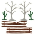 thumbnail image 3 of BMC CTS Desert Western Ranch - 15pc Plastic Figure Playset Diorama Accessories, 3 of 4
