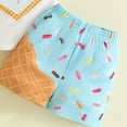 thumbnail image 4 of Trikvn Toddler Boys Casual Shorts Outfit Sports Sweet Print Top and Loose Fit Elastic Waist Shorts Set Lightweight Breathable for Summer Vacation Beach Lounge Wear, 4 of 7