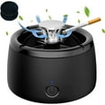 thumbnail image 2 of Smokeless Home Ashtray, Rechargeable Ashtray for Car Indoor Outdoor Home Office (Black), 2 of 7