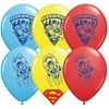 Superman Balloons 12 Inch Latex 25 Count