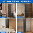 thumbnail image 6 of BESAFETY 2-4 Long Gun Safes, Gun Cabinets for Home Storage of Rifle and Pistols, Quick Access Rifle Safe with Alarm System & Gun Racks, 6 of 12