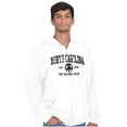 thumbnail image 5 of North Carolina Cute Footprints Beach Zip Up Hoodie Men's Women's Brisco Brands S, 5 of 6