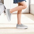 thumbnail image 6 of Kids Canvas Shoes Boys Girls Classic Fashion Slip-On Sneakers Causal Toddler Lightweight Running Walking Shoes, 6 of 6