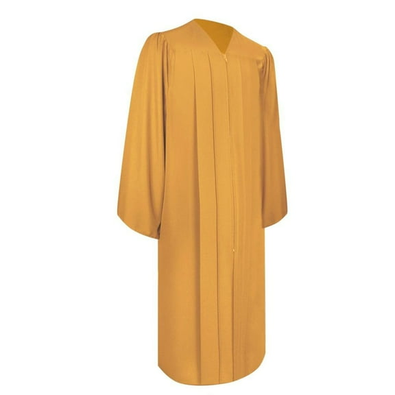 Endea Graduation Matte Gold Graduation Gown