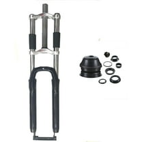 CDHPOWER 26" Bike Suspension Fork, 26 inch Bike Fork and 1 1/8" Headset Black Color