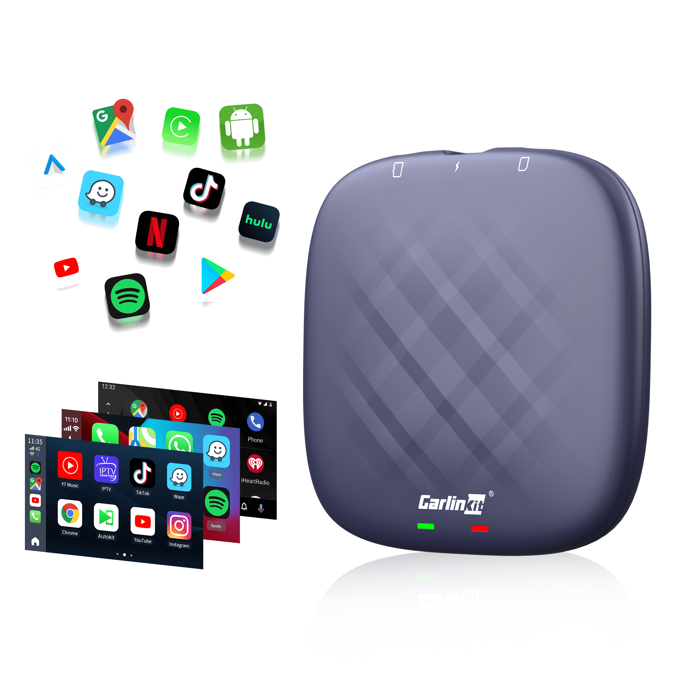 美品 CarlinKit CarPlay AI Box TBox Plus CarlinKit Tbox Max Android 13 Carplay AI Box Review – Carlinkit