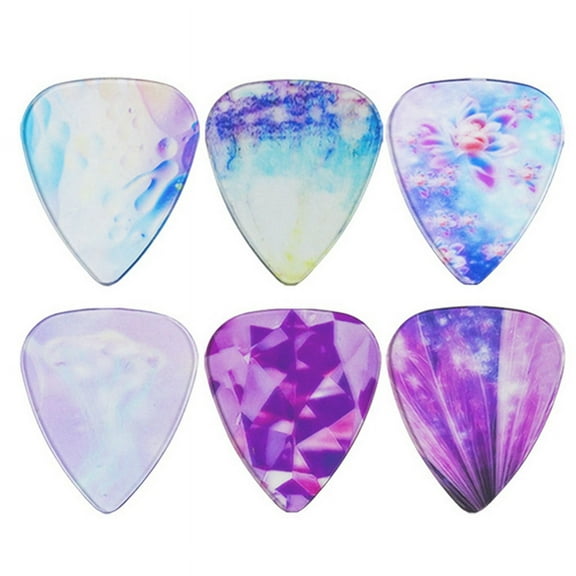 Transparent Picks, Guitar Picks, Folk Guitar, , Personalized Color Transparent Picks D