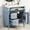 Blue+Grey, variant on Alvantor 30" Bathroom Vanity with Ceramic Sink, Freestanding Storage Cabinet with Flip Drawers White