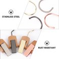 thumbnail image 4 of CIMAXIC 5pcs Wooden Cloth Clips Sock Clip Multi-function Clothespins (Random Color),7.87"X1.57"X1.57", 4 of 5