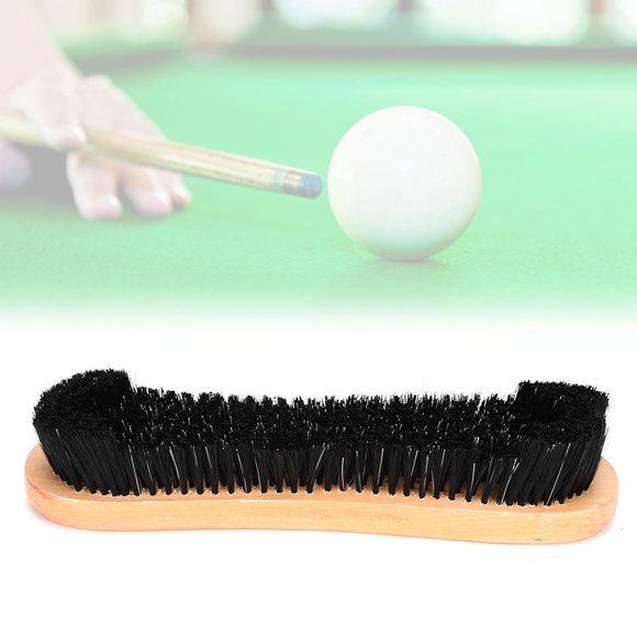 Mesa 1 Uds. De Madera Para Piscina, Billar, Mesa De Billar, Cepillo Para Barrer El Pelo, Herramienta De Limpieza, Accesorio De Limpieza