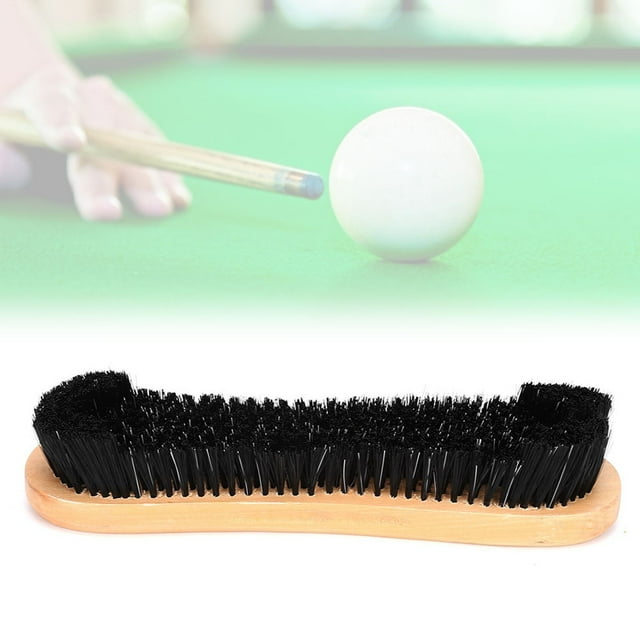 PVC Bristles Dust Clean Billiard Rail Brush, Pool Table Brush, for Cleaning Billiard Table