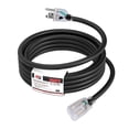 thumbnail image 1 of Cable de extensión EP de 15 pies, calibre 14, 3 puntas, SJTW 15 A, 125 V, negro, 1 of 7