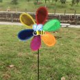 thumbnail image 4 of Pin Wheel Stake Windmill Wind Rotator Kids Playground Toy, 4 of 10