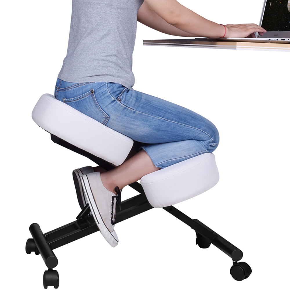 DRAGONN (By VIVO) Ergonomic Kneeling Chair, Adjustable Stool for Home ...