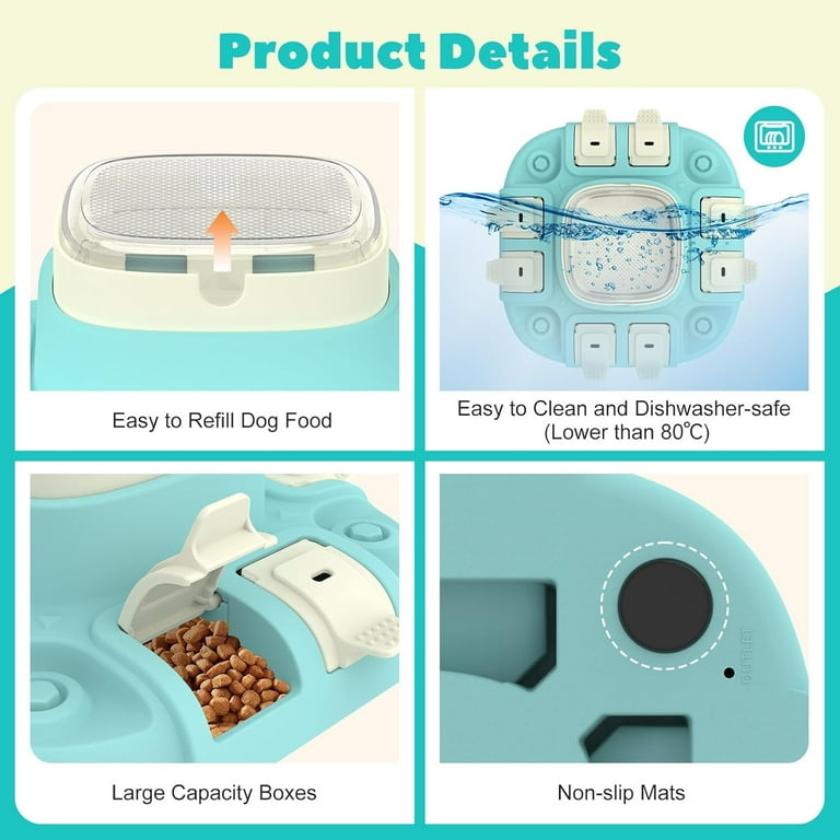 Kong Dog Toy Dog Nail File , ClariVory Slow Feeder Dog Bowls, Dog