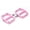 Pink, variant on Mosiee Mountain Bike Pedals Clightweight Nylon Du+Bearing Cycling Pedals Orange