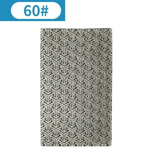 Lefu Disque de Ponçage de Bloc de Meulage Abrasif de Verre de Polissage de Main de Diamant