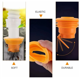 thumbnail image 5 of Sifón antirreflujo de silicona para lavadora y baño (naranja), 5 of 5