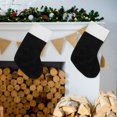thumbnail image 3 of ColoMX Medias navideñas de felpa Medias navideñas Decoración clásica de medias grandes Decoración para chimenea, 3 of 8