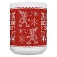 thumbnail image 3 of ThisWear Teacher Christmas Mug Best Elfin Teacher Ever Teacher Coffee Cup 15oz Coffee Mug Red, 3 of 4