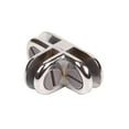 thumbnail image 2 of Econoco - CON/3 - Chrome 3-Way Connector for Glass Cubbies - Sold in Pack of 200, 2 of 2