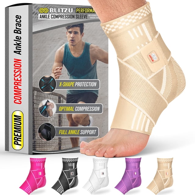 Tobillera BLITZU para mujeres y hombres para aliviar la fascitis plantar