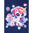 thumbnail image 4 of WIBACKER Girls Pajamas Set for Kids 3D Unicorn Printed Sleepwear 3-8 Years 2 PCS Short Sleeve Top and Shorts Toddler Girls Pjs, 4 of 6